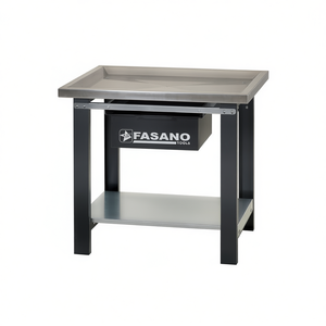 Fasano Tools Steel Workbench With <b>Drawer</b> And Shelf 130cm Width For <b>Workshop</b> Use - Product Image 2