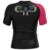 Rashguard de compression élégant et durable No-Gi, séchage rapide, évacuation de l'humidité pour MMA, Jiu-jitsu, BJJ