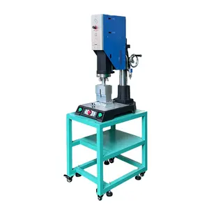 Best Welding Equipment Supplier Ultrasonic Welding Blue Machine With Custom made Tools Insert Screw Into Plastic