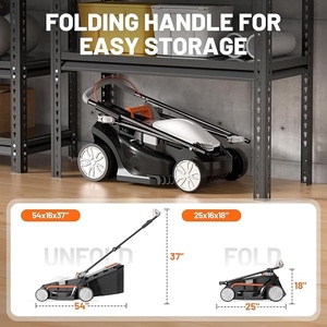 High Quality Factory Price 526mm Electric Cordless Lawn Mover <b>Robot</b> Lawn Mover <b>Grass</b> <b>Cutter</b> for Sale - Product Image 6