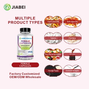 Aangepaste supplementenfabrikant Vrouwen Capsules Voedingssupplementen Hormonale Balans Regulatie Groothandel Vitaminen OEM <span class=keywords><strong>Capsule</strong></span> - Product Image 5