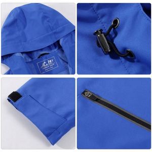เสื้อแจ็คเก็ตผู้ชายสำหรับกิจกรรมกลางแจ้งแบบมีซิป สะท้อนแสง ผ้า softshell สำหรับฤดูหนาว เล่นกีฬา ล่าสัตว์ กันน้ำ กันลม - Product Image 4