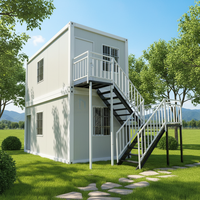 Maison conteneur extensible personnalisable et respirante, à structure en acier moderne, facile à installer, fabriquée en Chine, pour salon et parc