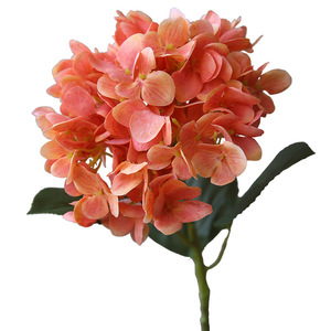 ดอกไฮเดรนเยียประดิษฐ์จากไหมยี่ห้อ Yihua สีม่วง น้ำเงิน ชมพู สำหรับตกแต่งบ้าน ดอกไม้งานแต่งงาน ก้านเดี่ยว - Product Image 5