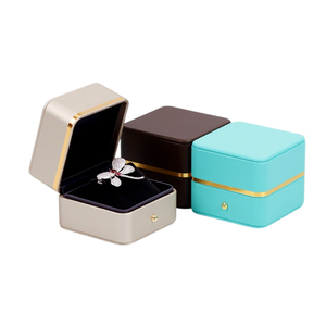 Boîtes de rangement de voyage pour bijoux de vin, organisateur de boucles d'oreilles, anneau de jade, pendentif, tissu en cuir, boîte de parfum, emballage - Product Image 2