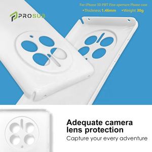Prosub blanc Sublimation accessoires de couverture de téléphone portable impression personnalisée PBT 3D Sublimation coque de téléphone pour <span class=keywords><strong>Huawei</strong></span> Mate 50 Pro - Product Image 5