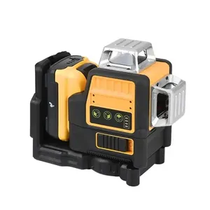 Niveau laser croisé automatique de haute précision à 16 lignes, faisceaux verts modernes, avec batterie en cuivre de remplacement, pour entrepôt - Product Image 2