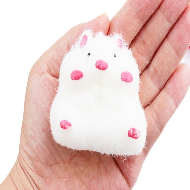 XTQ Squeeze Mouse Mochi Squishy Toys Cute Squeeze Stress Toys for Kids Playing XTQ Mochi