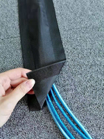 Pour câble protecteur manchon tapis Raceway pour événements temporaires housse de protection organisateur pour salle de bain cuisine câblage