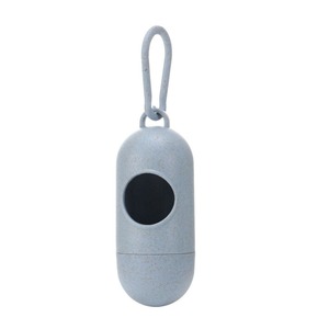 Dispensador portátil de bolsas para excrementos de perro, soporte de plástico para recoger desechos de mascotas con mosquetón para uso en exteriores - Product Image 3