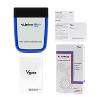 Vgate VLinker BM + para BMW E/F/G/I Series inalámbrico BT4.0 OBD2 lector de código para Android IOS escáner de diagnóstico de coche