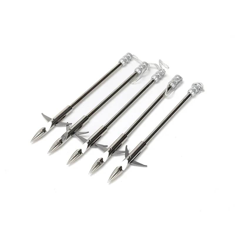 Archery Manufacturers Hunting Supplies 8mm Stainless Steel Material Fishing Arrows Darts