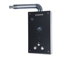 Chauffe-eau instantané sans réservoir au gaz, vente en gros d'usine, 16/18/20L, type équilibré GPL/GN, chauffe-eau sans réservoir