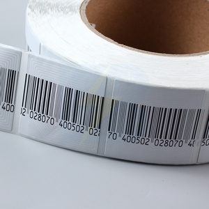 สติ๊กเกอร์กันขโมยแบบนิ่ม EAS RF 8.2MHz ขนาด 40*40 มม. พร้อมบาร์โค้ด สำหรับป้องกันการสูญหายของกล่อง - Product Image 3