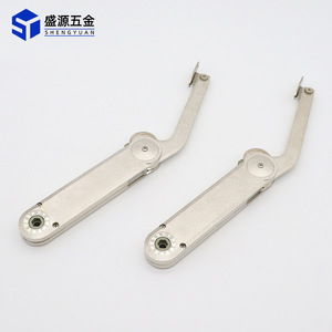 Shengyuan Heavy Duty Gas Spring For Cabinet Doors With Stop Function Zinc Alloy Material - Product Image 3