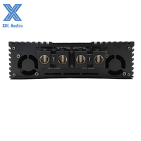 Amplificateur RMS série intelligente de style brésilien 8000W classe D avec combinaison d'égaliseur mono canal de puissance de sortie 9V-16V