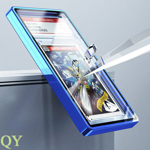 QY Magnetic Stackable Aluminum Frame Graded Card Case UV Resistant Scratch Proof <b>Glass</b> <b>Protector</b> for Cards - Product Image 1