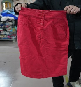 Faldas Vaqueras de Segunda Mano Directo de Fábrica para Mujer, Faldas Vaqueras Vintage para Uso Casual, Estilo Urbano y Venta al Por Mayor - Product Image 4