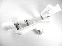 Direction réglable E27/E26/E40 à 4 E27/E14/GU10 adaptateur séparateur E26 à 4XE26 douille E27 à 4 * E27 adaptateur convertisseur