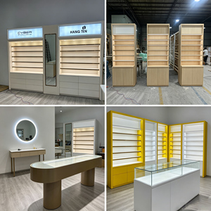 Vitrine d'exposition pour lunettes de soleil et verres optiques, design de magasin, éclairée par LED, durable, de haute qualité - Product Image 4