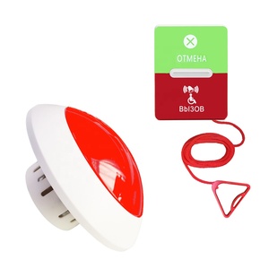 Infirmière hospitalière Bouton d'appel <span class=keywords><strong>SOS</strong></span> Alarme Patient d'urgence Téléavertisseur Système d'appel de médecin Texte russe - Product Image 1