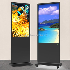 Kỹ thuật số biển và màn hình hiển thị màn hình trong nhà 43 49 55 65 inch thông minh kiosk dọc <span class=keywords><strong>LCD</strong></span> tầng thường vụ quảng cáo - Product Image 4