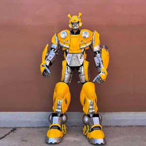 Disfraz de Robot LED Multicolor Gigante para Caminar sobre Zancos, Traje de Robot Portátil para Promoción Comercial al por Mayor - Product Image 5