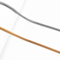 Chaîne de téléphone en acier inoxydable de 120 cm et 4,2 mm de largeur avec fermoir mousqueton – Lanière durable et tendance facile à installer pour coque de téléphone portable
