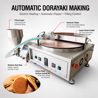 Machine à faire des Dorayaki entièrement automatique multifonctionnelle en acier inoxydable avec chauffage électrique