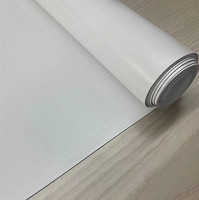 Faible quantité minimale de commande haute qualité pas cher prix blanc bâche de tissu de vinyle de pvc