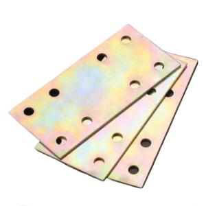 Pièce de connexion plate 4x8 en acier laminé à froid plaqué, support de meuble durable, connecteur de support d'étagère - Product Image 4