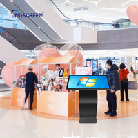 INGSCREEN Interactive Lcd Numérique Information Écran Tactile Totem Publicitario Extérieur Tablette Stand Kiosque
