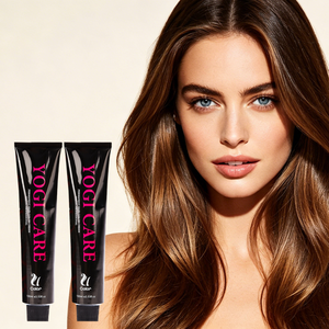 Tinte permanente para el cabello YOGI OEM de 100 ml, crema con bajo contenido de amoníaco para todo tipo de cabello - Product Image 1