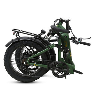 Bicicleta Eléctrica Plegable TXED de Nuevo Estilo, 500W, Motor en la Rueda Trasera, Largo Alcance, Neumático Grueso de 20 Pulgadas - Product Image 6