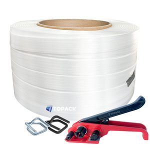 สายรัดโพลีเอสเตอร์13 19 25 32มม. สายรัดม้วนสายรัดสำหรับการขนส่งสินค้า - Product Image 1