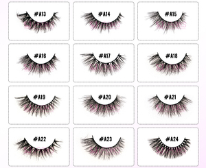 Dropshipping mondial, faux cils d'usine, lot de cils, plusieurs paires, faux cils en vison 3D, faux cils moelleux, vente en gros - Product Image 4