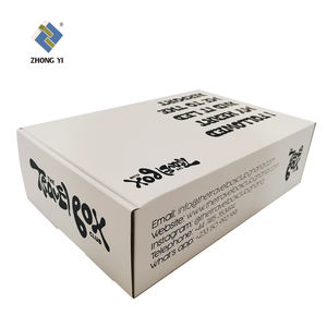 Nachhaltige Kraft papier Mailer <span class=keywords><strong>Box</strong></span> | Voll farbiges Logo | E Flöte Wellpappe | Multi Größen verfügbar - Product Image 2