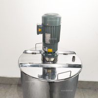 Cuve de mélange Hundom 500L pour applications chimiques, alimentaires et de boissons, cuve de mélange en acier inoxydable 200L pour jus