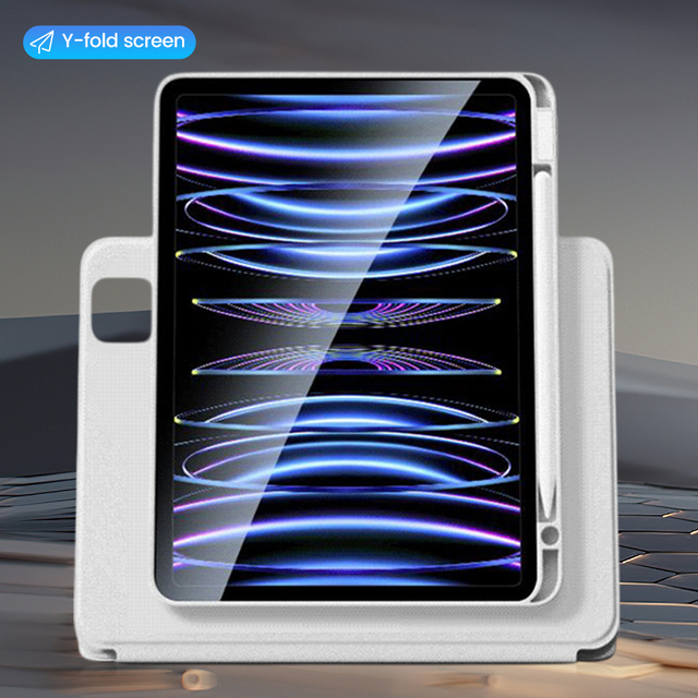 Soft TPU and PU Leather Pencil Holder Tablet Case Cover for iPad Mini 4/6 iPad Air 3/Air 4 10.5\" and 10.9\" Models