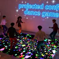 Projecteur de sol interactif, écran tactile, jeu de projection intelligent pour salle multisensorielle