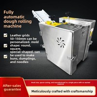 Machine automatique commerciale pour la fabrication de feuilles de raviolis en acier inoxydable, imitant le travail manuel