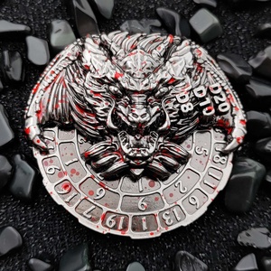 Haughty Dragon 7 en 1 Fidget Spinner Roulette Dés en métal Donjons et <span class=keywords><strong>Dragons</strong></span> avec boîte gratuite - Product Image 1