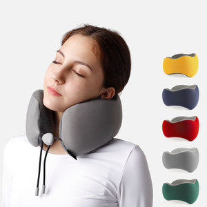 Oem ODM tùy chỉnh du lịch xe cổ gối chỉnh hình Ergonomic thoải mái cổ tử cung Bộ nhớ bọt cho Ngủ Cắm Trại khách sạn máy bay - Product Image 1