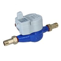 Compteur d'eau intelligent Yuxiang, prépayé, IP68, LoRaWAN, sans fil, avec personnalisation OEM, débit de 2,5 m³/h, garantie de 2 ans
