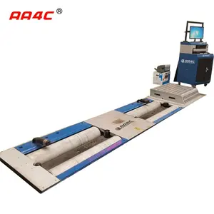 AA4C 10T Vehicle Sideslip Tester Auto Vehicle Test Line Auto Testing Lane Vehicle Inspection Station