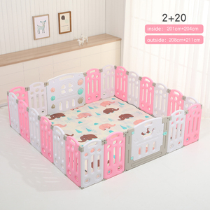 Clôture carrée <span class=keywords><strong>ajustable</strong></span> pour enfants, <span class=keywords><strong>garde</strong></span>-<span class=keywords><strong>corps</strong></span> pour bébé, berceau basique, Portable et basique, - Product Image 5