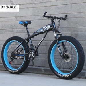 Bicicleta de Montaña Todoterreno de Acero con Capacidad de Carga de 200 kg, 24 Velocidades, Diseño Patentado con Manillar de Mariposa, para Nieve, Playa y Lodo - Product Image 4