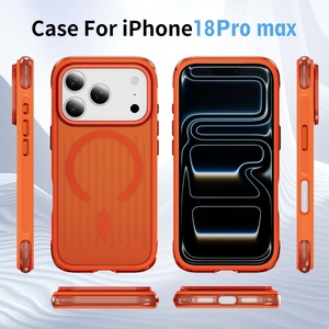 เคสโทรศัพท์มือถือแบบแม่เหล็กไล่เฉดสีด้าน รุ่น Custom True Airbag สำหรับ iPhone 18 17 Pro Max รองรับการชาร์จไร้สาย ป้องกันด้านหลัง - Product Image 6
