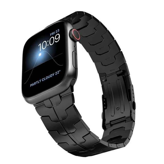 Keepwin Top Quality Grade II Titanium Wrist Watch Ultra 1 2 Band Durable Clasp Button Strap for Apple IWatch 9 8 7 6 5 4 3 2 1
