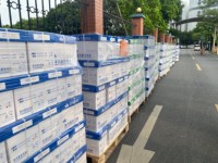 Papier copie A4 en pure pâte de bois OEM ODM 70g/m² 75g/m² 80g/m², directement de l'usine, fabricant source sans intermédiaires
